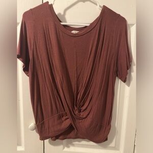 Rust Colored Crop Top